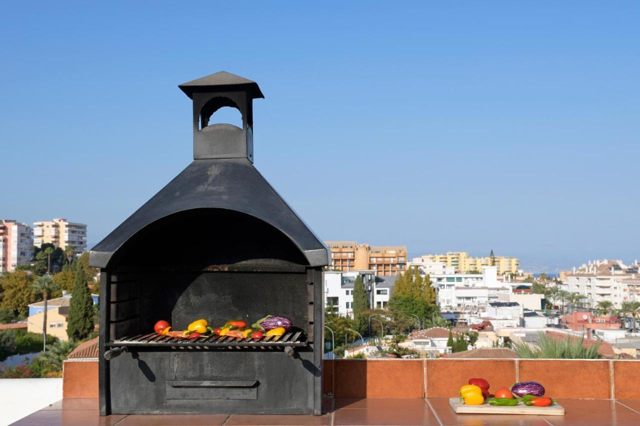 Isla De Benalmadena 1, Jacuzzi, 80M From The Sea, Ac, Bbq, Private Parking, Big Terrace Daire Dış mekan fotoğraf