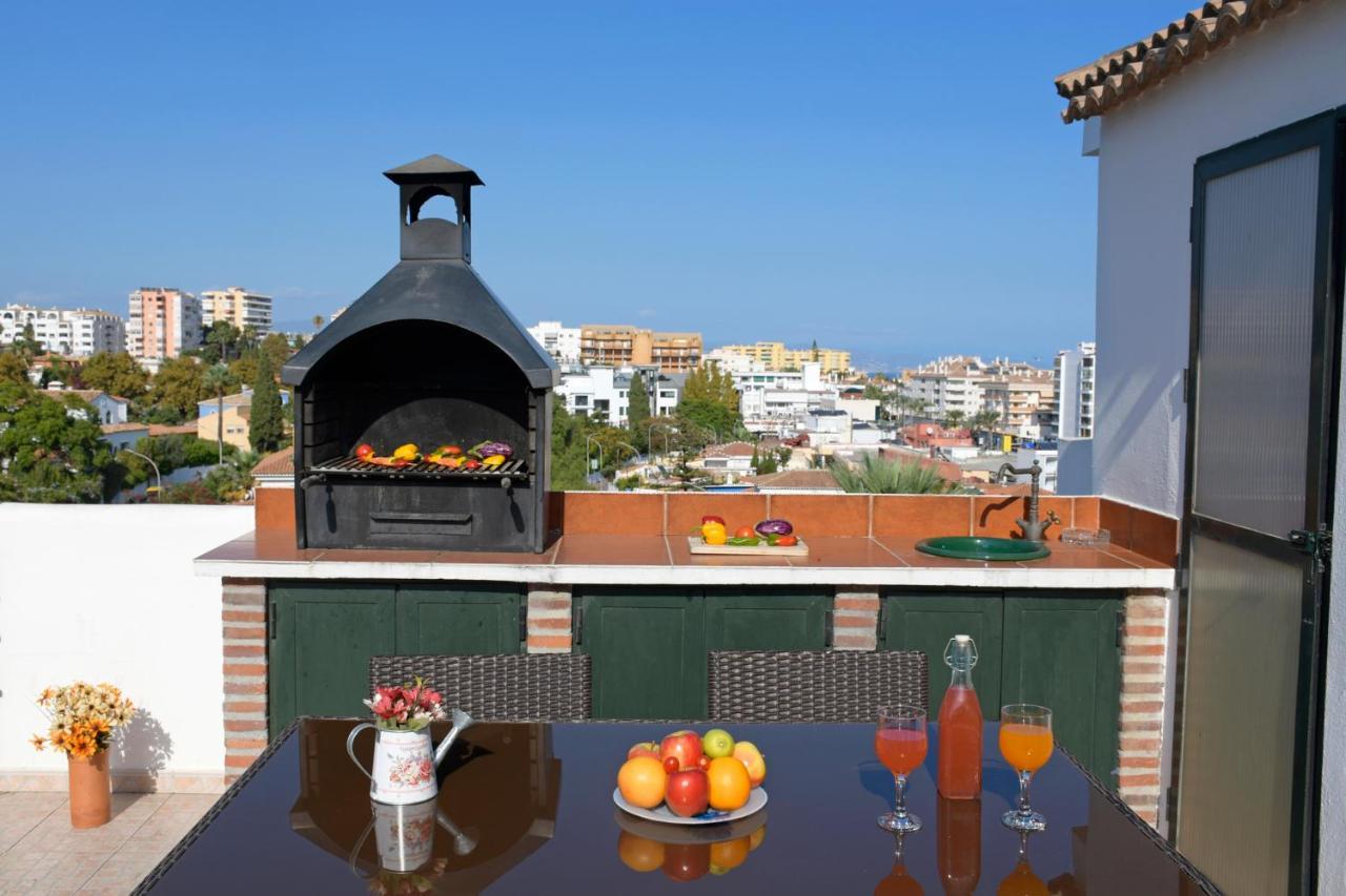 Isla De Benalmadena 1, Jacuzzi, 80M From The Sea, Ac, Bbq, Private Parking, Big Terrace Daire Dış mekan fotoğraf