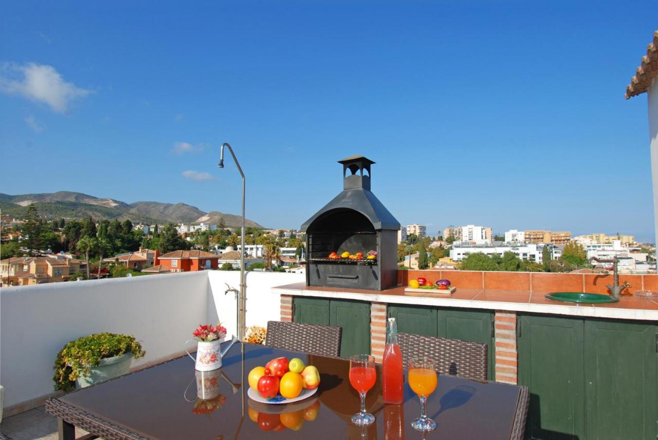 Isla De Benalmadena 1, Jacuzzi, 80M From The Sea, Ac, Bbq, Private Parking, Big Terrace Daire Dış mekan fotoğraf