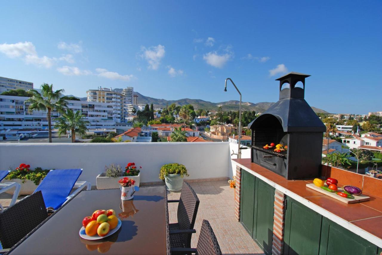 Isla De Benalmadena 1, Jacuzzi, 80M From The Sea, Ac, Bbq, Private Parking, Big Terrace Daire Dış mekan fotoğraf
