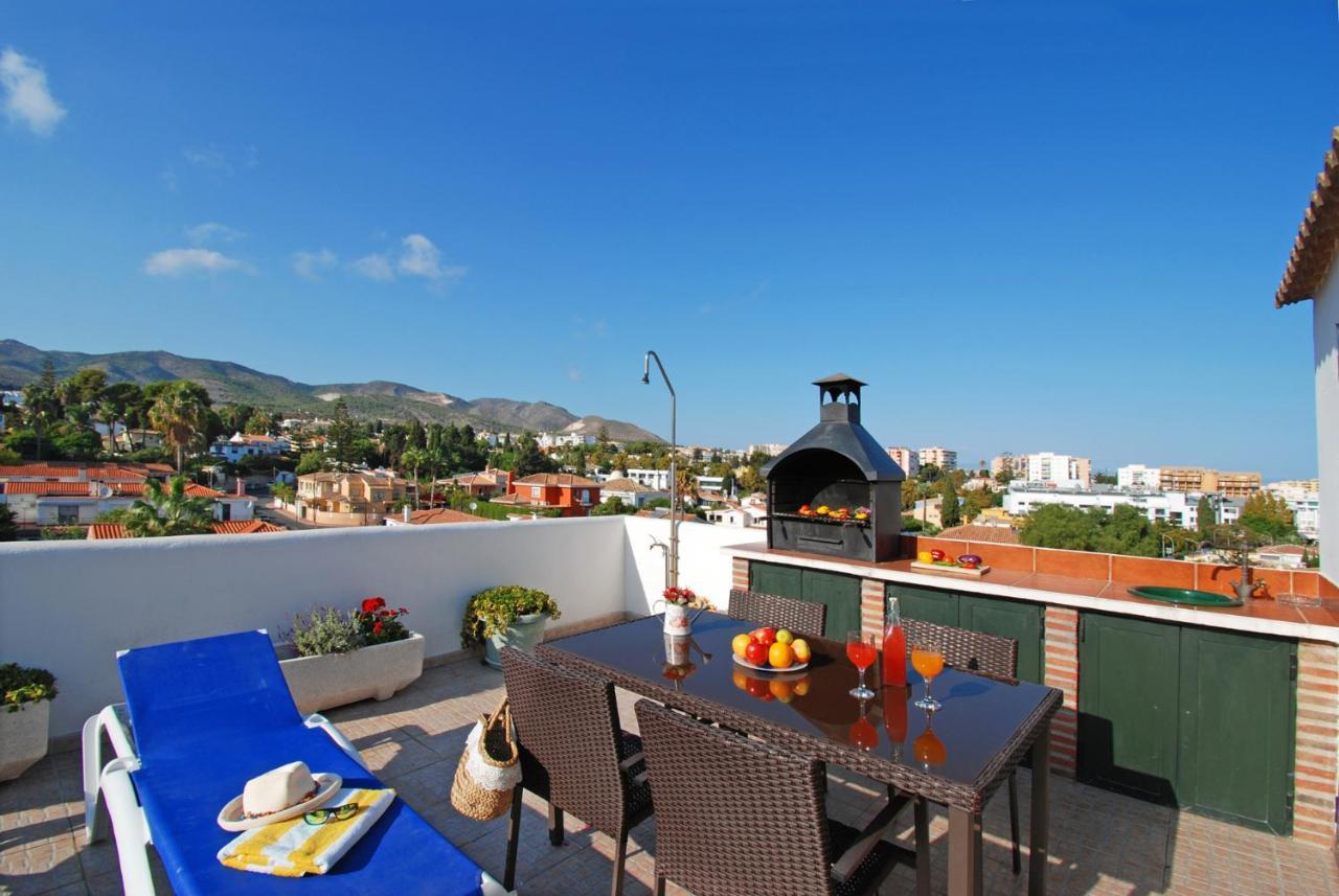 Isla De Benalmadena 1, Jacuzzi, 80M From The Sea, Ac, Bbq, Private Parking, Big Terrace Daire Dış mekan fotoğraf
